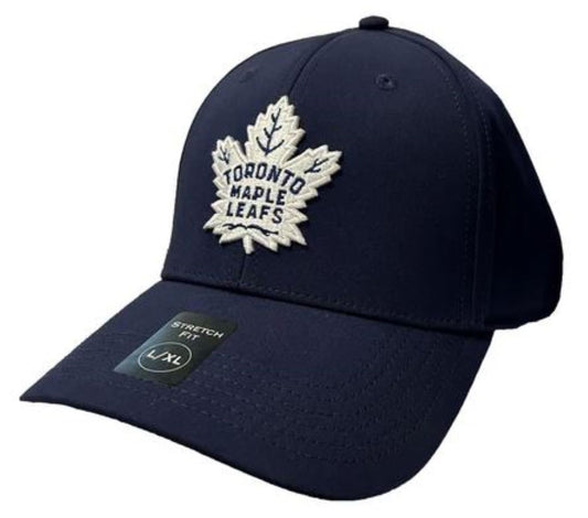 American Needle NHL Toronto Maple Leafs Player Stretch Fit Hat - L/XL Navy