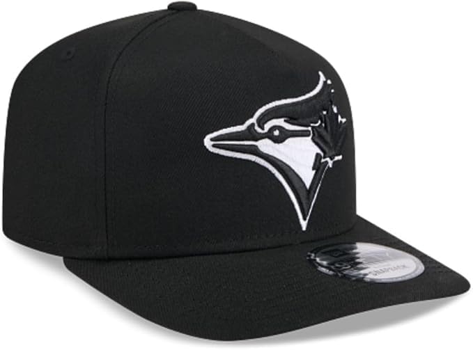 New Era 9SEVENTY MLB Toronto Blue Jays Baseball Cap, Black, Adjustable Stretch-Snap