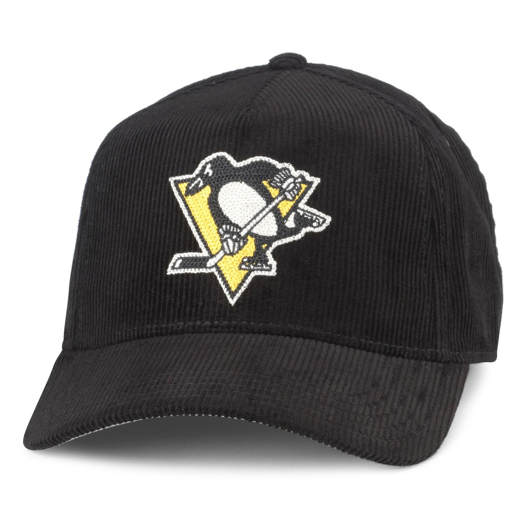 AMERICAN NEEDLE National Hockey League NHL Corduroy Valin Adjustable Snapback Baseball Hat