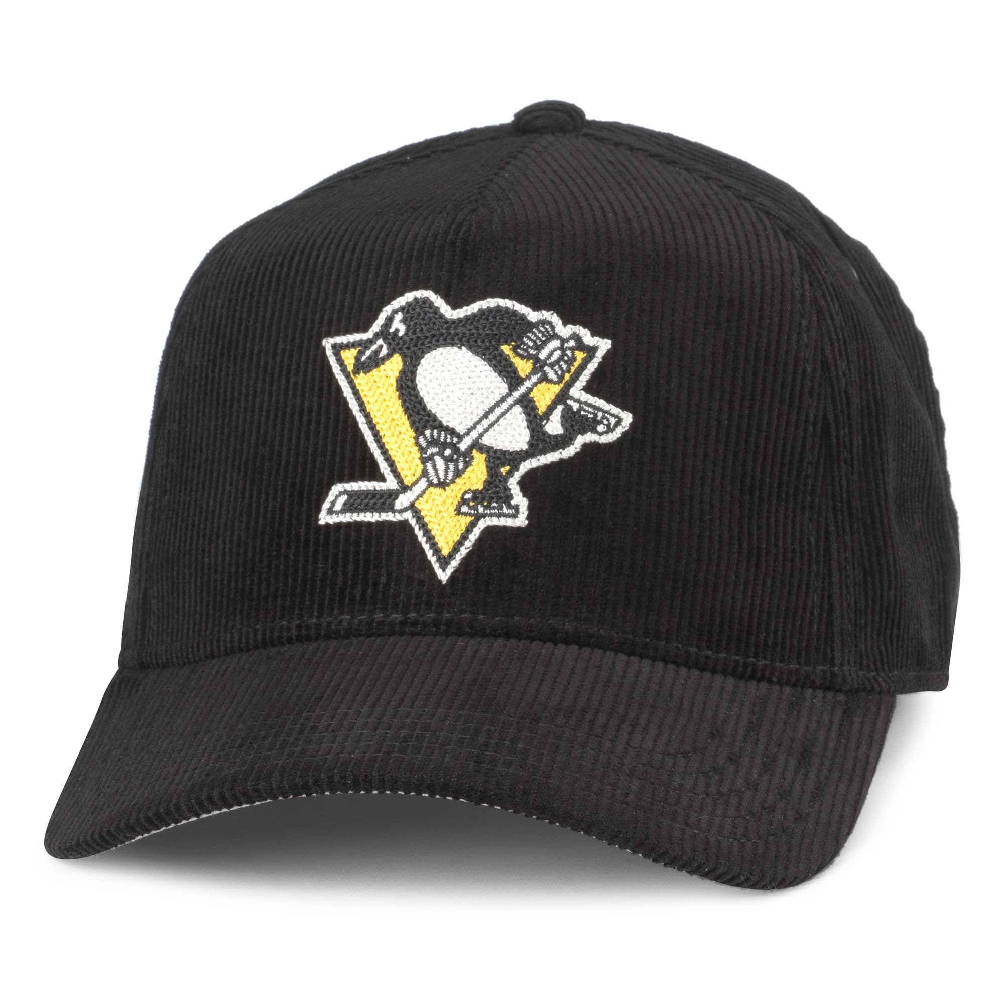 AMERICAN NEEDLE National Hockey League NHL Corduroy Valin Adjustable Snapback Baseball Hat