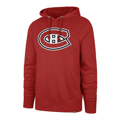 47 Men's Montreal Canadiens Headline Imprint Pullover Hoodie