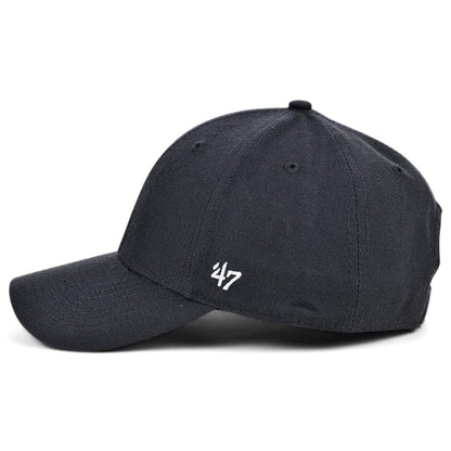'47 Blank Classic MVP Cap, Adjustable Plain Structured Hat for Men and Women