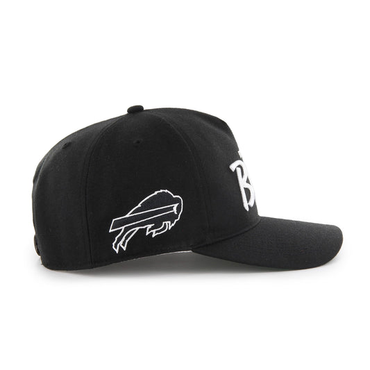 47 NFL Buffalo Bills Attitude Hitch Relaxed Fit Snapback Cap Black
