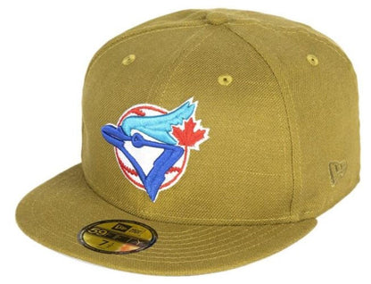New Era MLB Toronto Blue Jays 1993 World Series 59FIFTY Hemp Fitted Hat - Olive