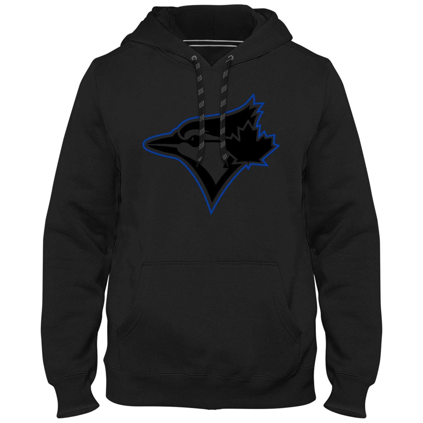 Toronto Blue Jays MLB Back in Black Express Twill Logo Hoodie