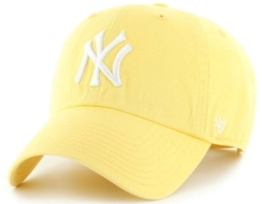 47 New York Yankees Clean Up Adjustable Cap - Maize Yellow