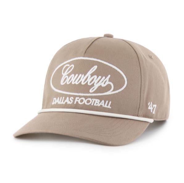 47 NFL Dallas Foundational Hitch RF Snapback Adjustable Hat - Khaki