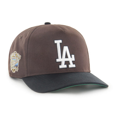 47 MLB Los Angeles Dark Chocolate Sure Shot TT Hitch Adjustable Snapback Hat