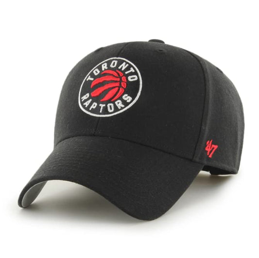 Compatible with Toronto Raptors 47 Brand NBA Basketball Toddler Basic Structured Hat MVP Black