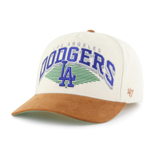 47 MLB Los Angeles Pomona Wool Rope Hitch Adjustable Hat - Beige