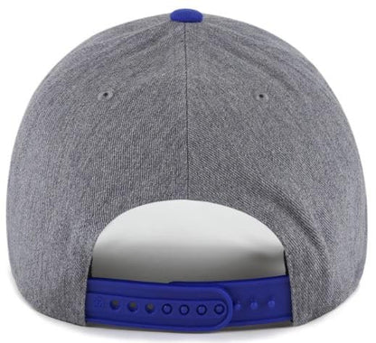 47 MVP MLB Toronto Granite Script Two Tone Adjustable Snapback Hat - Grey/Blue