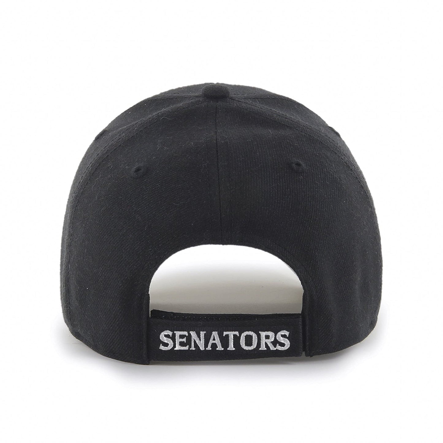Senators Ottawa 47 NHL MVP Black White Structured Adjustable Strap One Size Fits Most Hat Cap