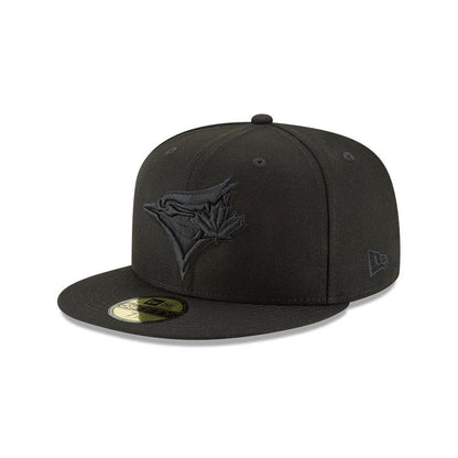 New Era 59Fifty Hat MLB Toronto Blue Jays Alternate Bird Black