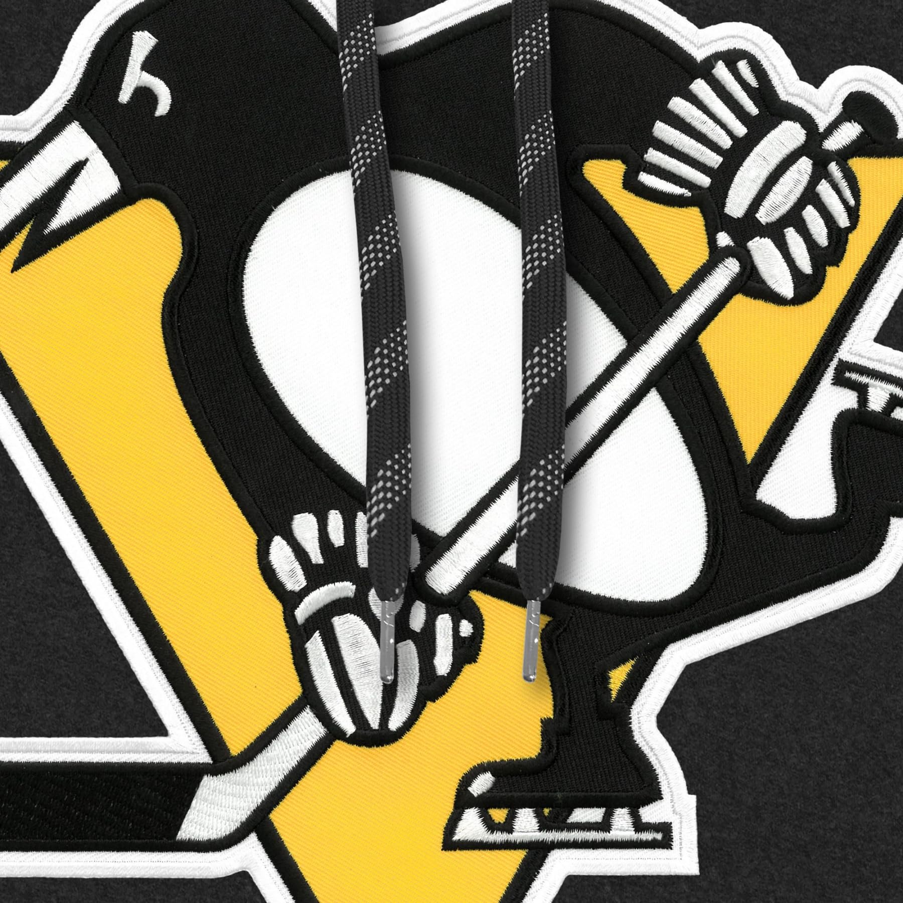 Bulletin Pittsburgh Penguins NHL Express Twill Logo Hoodie - Black