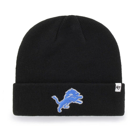 Detroit Lions NFL Raised Cuffed Knit Beanie