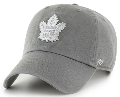 47 NHL Toronto Cement Ballpark Clean Up Adjustable Cap - Grey