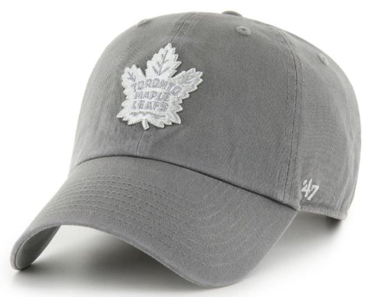 47 NHL Toronto Cement Ballpark Clean Up Adjustable Cap - Grey
