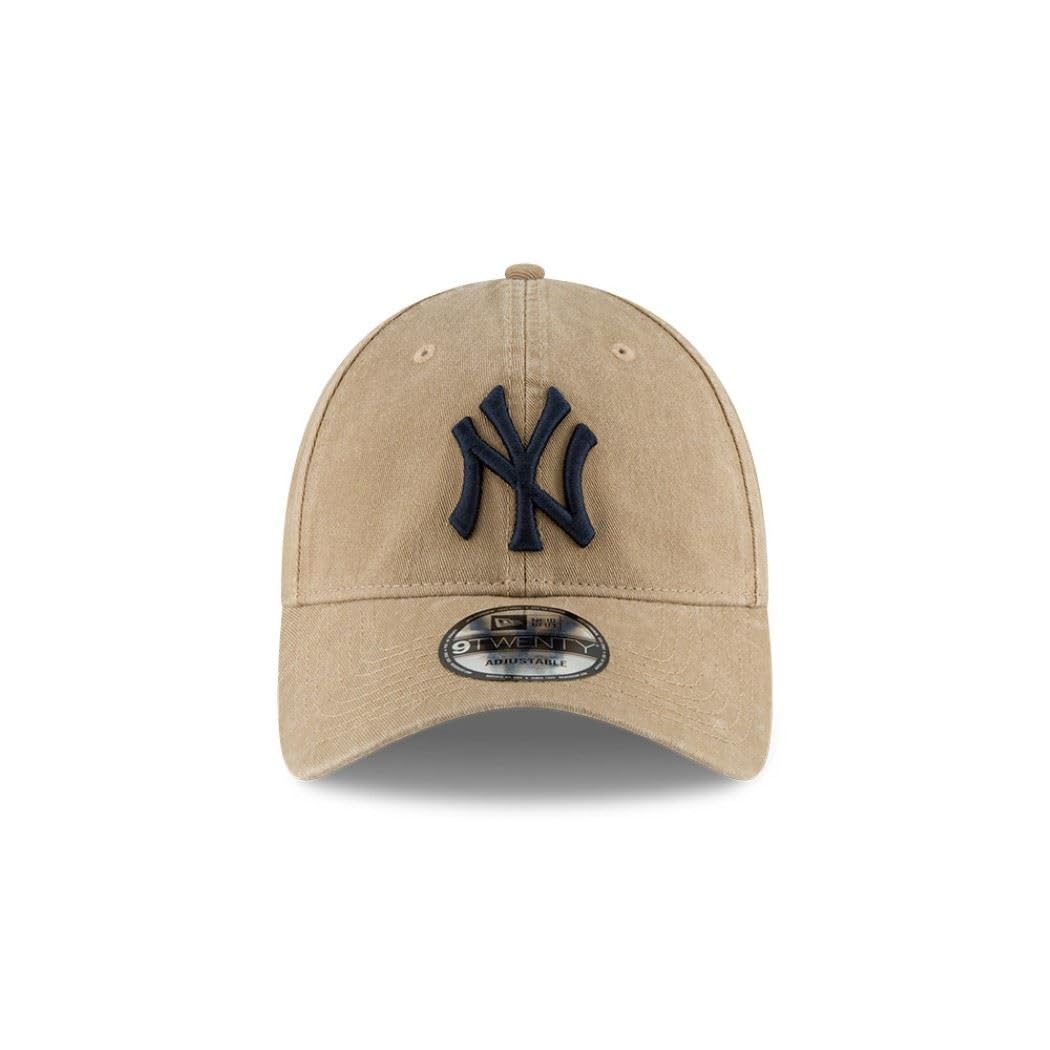 New Era 9Twenty Strapback Cap - New York Yankees Khaki, Khaki, One size, Khaki, One Size