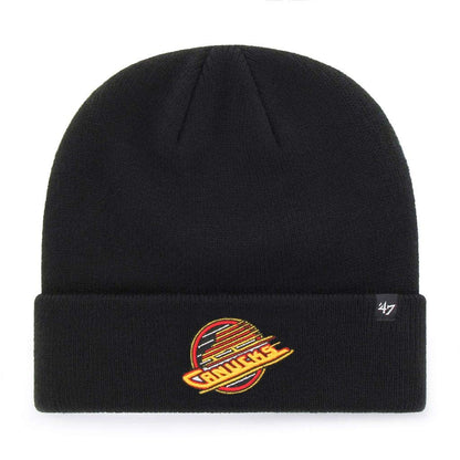 Vancouver Canucks 1985 NHL '47 Raised Cuff Knit Primary Beanie