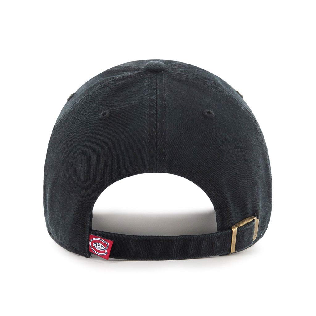 NHL Montreal Canadiens Clean Up Black On Black Cap