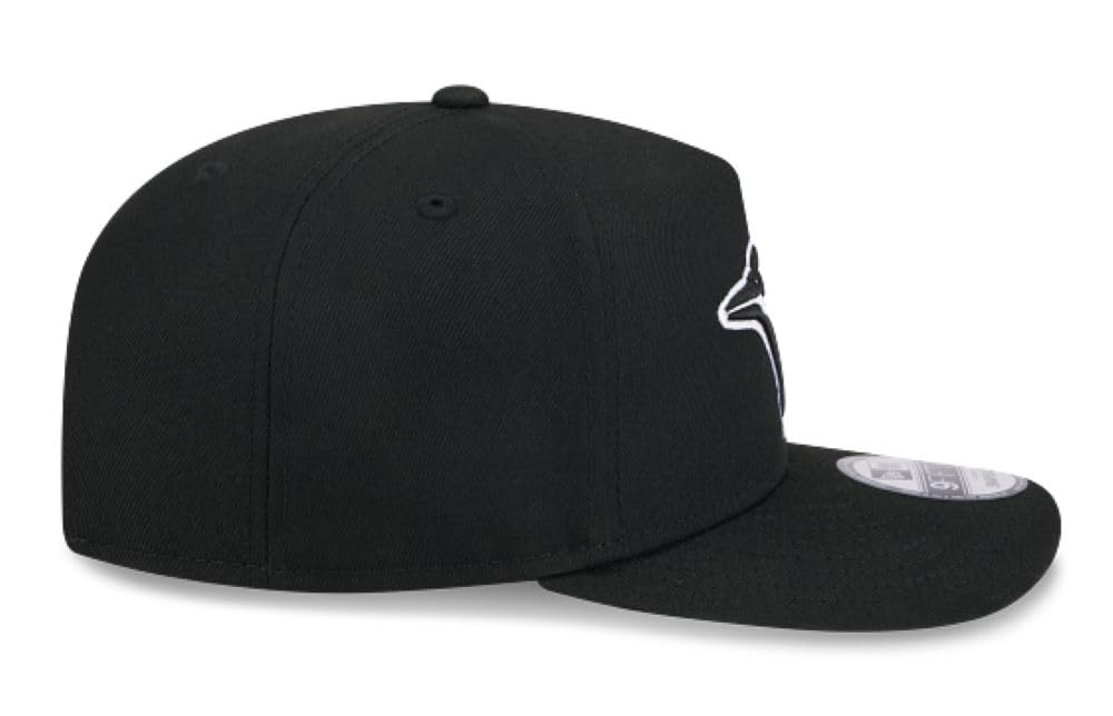 New Era MLB Toronto Blue Jays 9FIFTY A-Frame Adjustable Snapback Hat - Black/White
