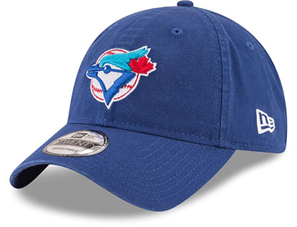 New Era MLB Toronto Blue Jays 9TWENTY Core Classic Cooperstown 1989 Adjustable Hat - Blue