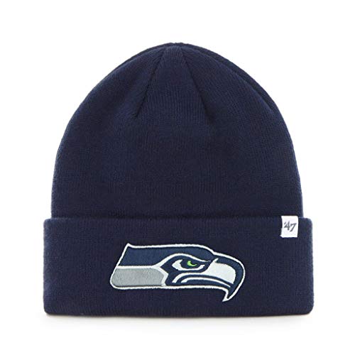 Seattle Seahawks NFL '47 Raised Cuff Knit Beanie