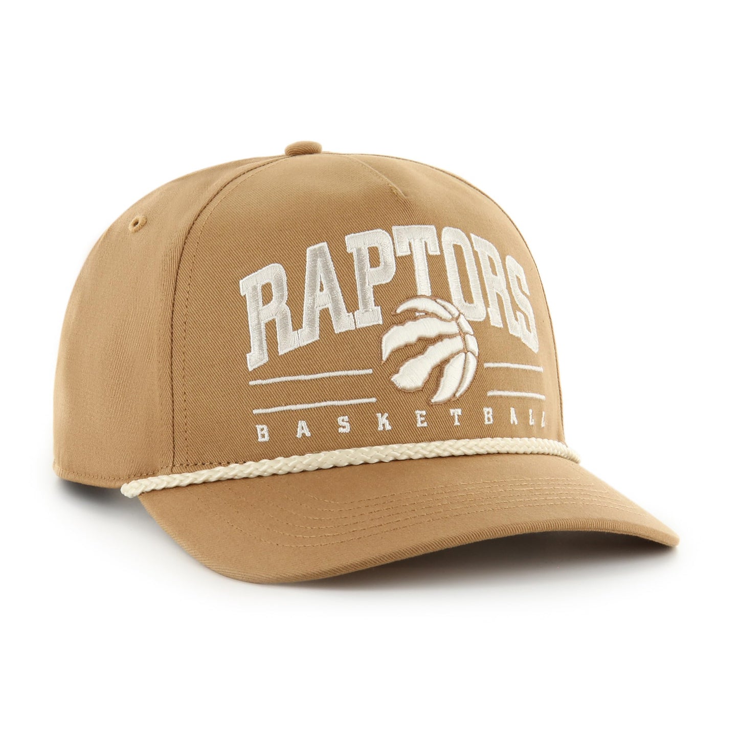 47 Hitch NBA Toronto Roscoe Rope Snapback Hat - Brown
