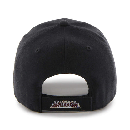 Colorado Avalanche '47 NHL MVP Structured Adjustable Strap One Size Fits Most Black Hat Cap