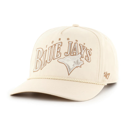 47 Hitch MLB Toronto Blue Jays Wave Rope Snapback Hat - Brown
