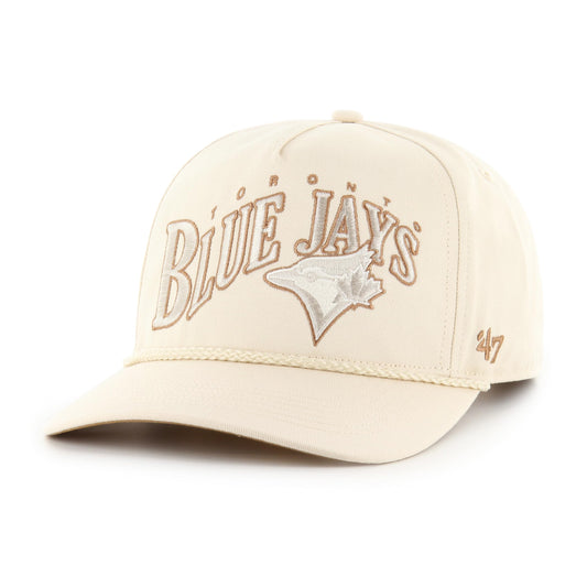 47 Hitch MLB Toronto Blue Jays Wave Rope Snapback Hat - Brown