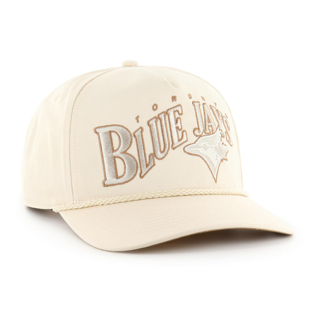 47 Hitch MLB Toronto Blue Jays Wave Rope Snapback Hat - Brown