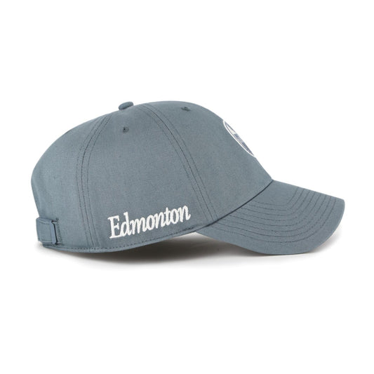 47 NHL Edmonton Foundation Adjustable Clean Up Cap - Blue