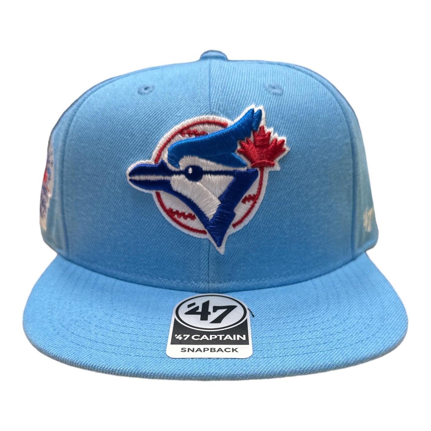 47 Toronto Blue Jays 1991 All Star Game Cooperstown Light Blue Sure Shot Cap Captain Snapback Hat