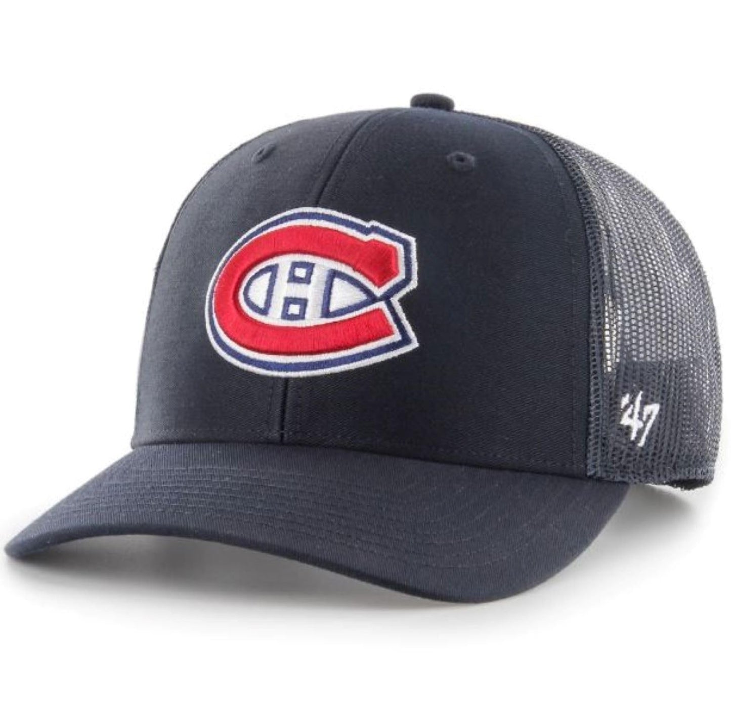 47 NHL Montreal Canadiens Trucker Adjustable Snapback Hat - Navy