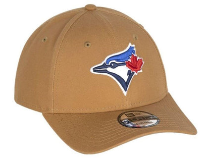 New Era 9FORTY MLB Toronto Blue Jays Stretch Snap Adjustable Hat - Light Bronze