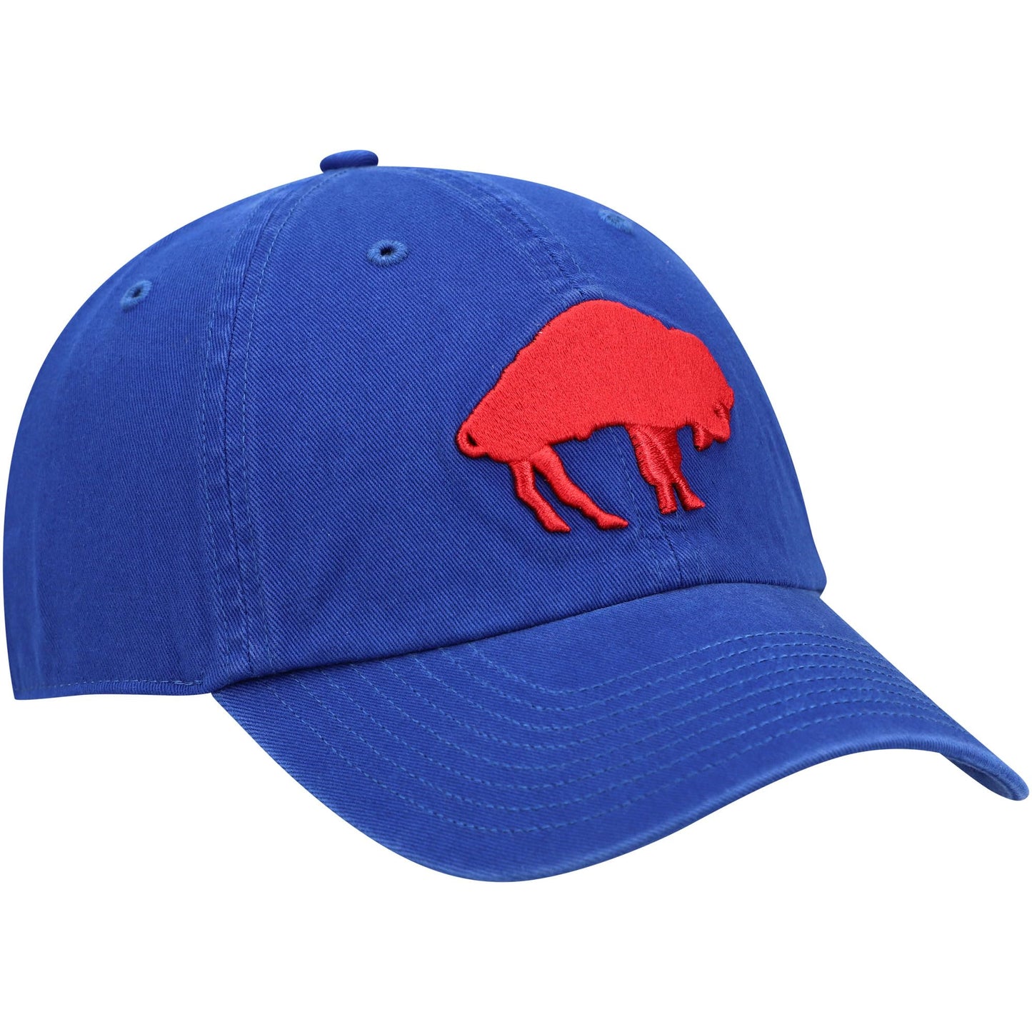 Buffalo Bills 47 Brand NFL Royal Blue Throwback Clean Up Adjustable Hat