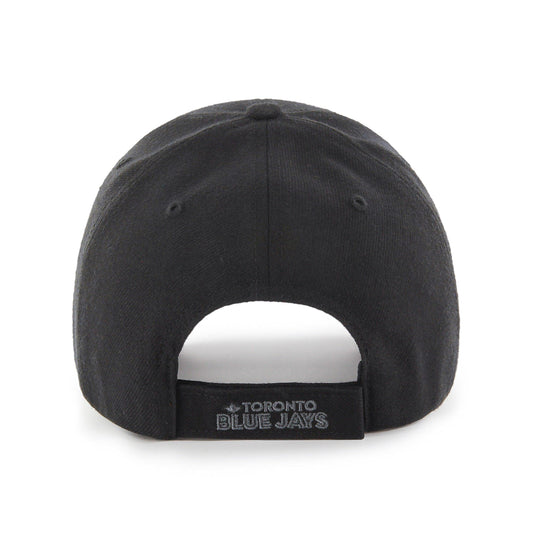 47 Men's Toronto Blue Jays Black/Charcoal MVP Adjustable Hat - One Size