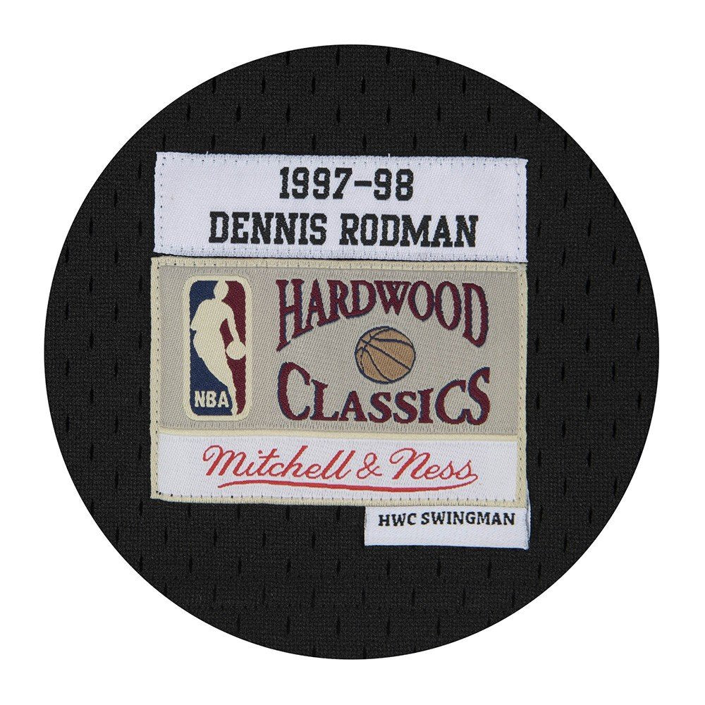 Dennis Rodman Chicago Bulls Mitchell & Ness NBA Throwback Jersey - Black