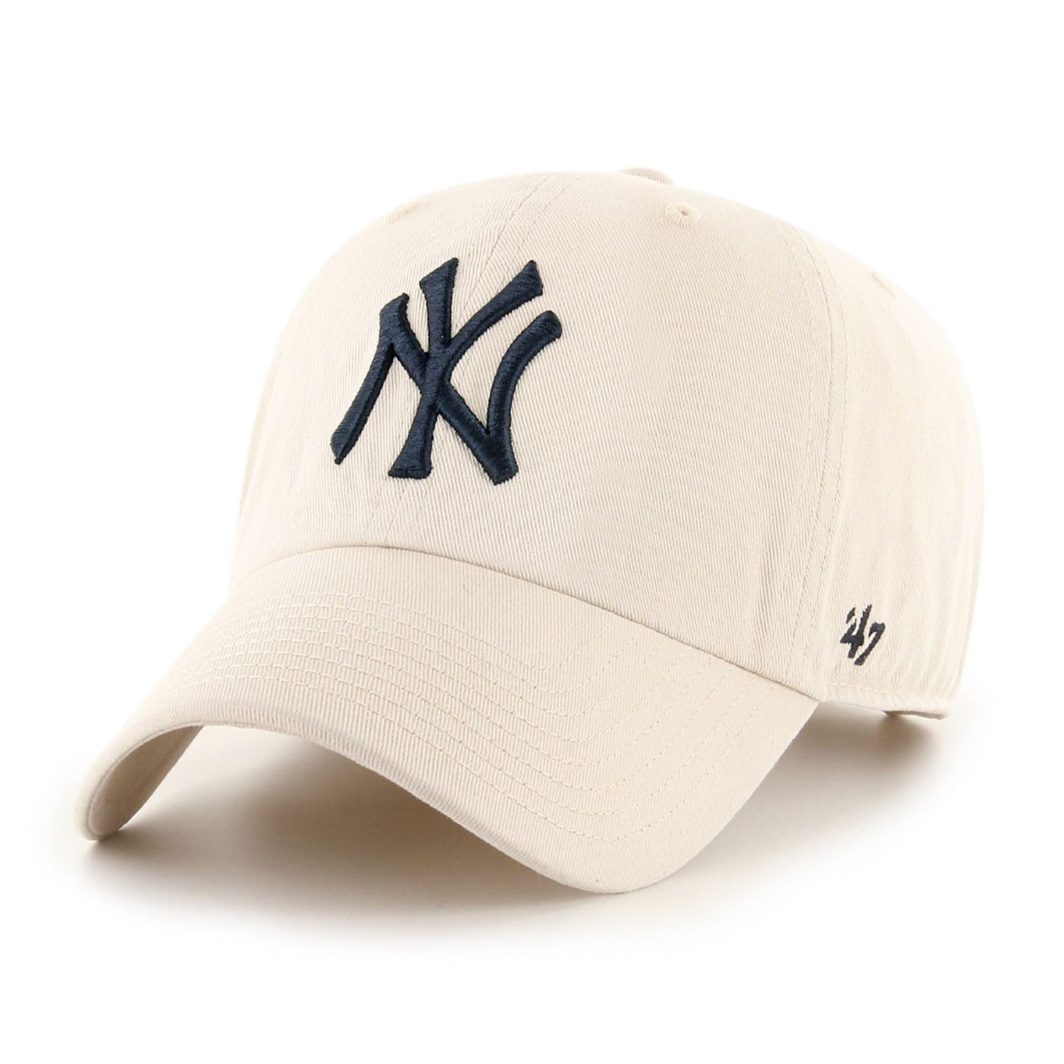 47 MLB New York Adjustable Hat - Bone/Navy