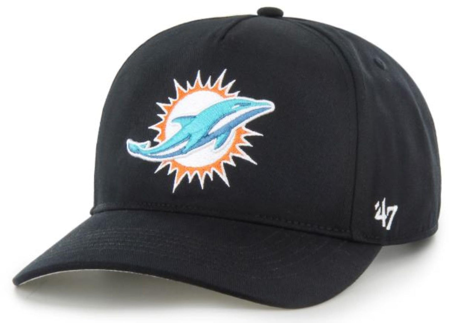 47 NFL Miami Hitch RF Adjustable Snapback Hat -Black