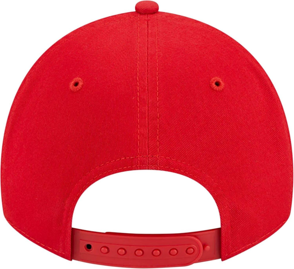 New Era NBA Toronto Raptors 9TWENTY Script Adjustable Red Curved Brim Hat