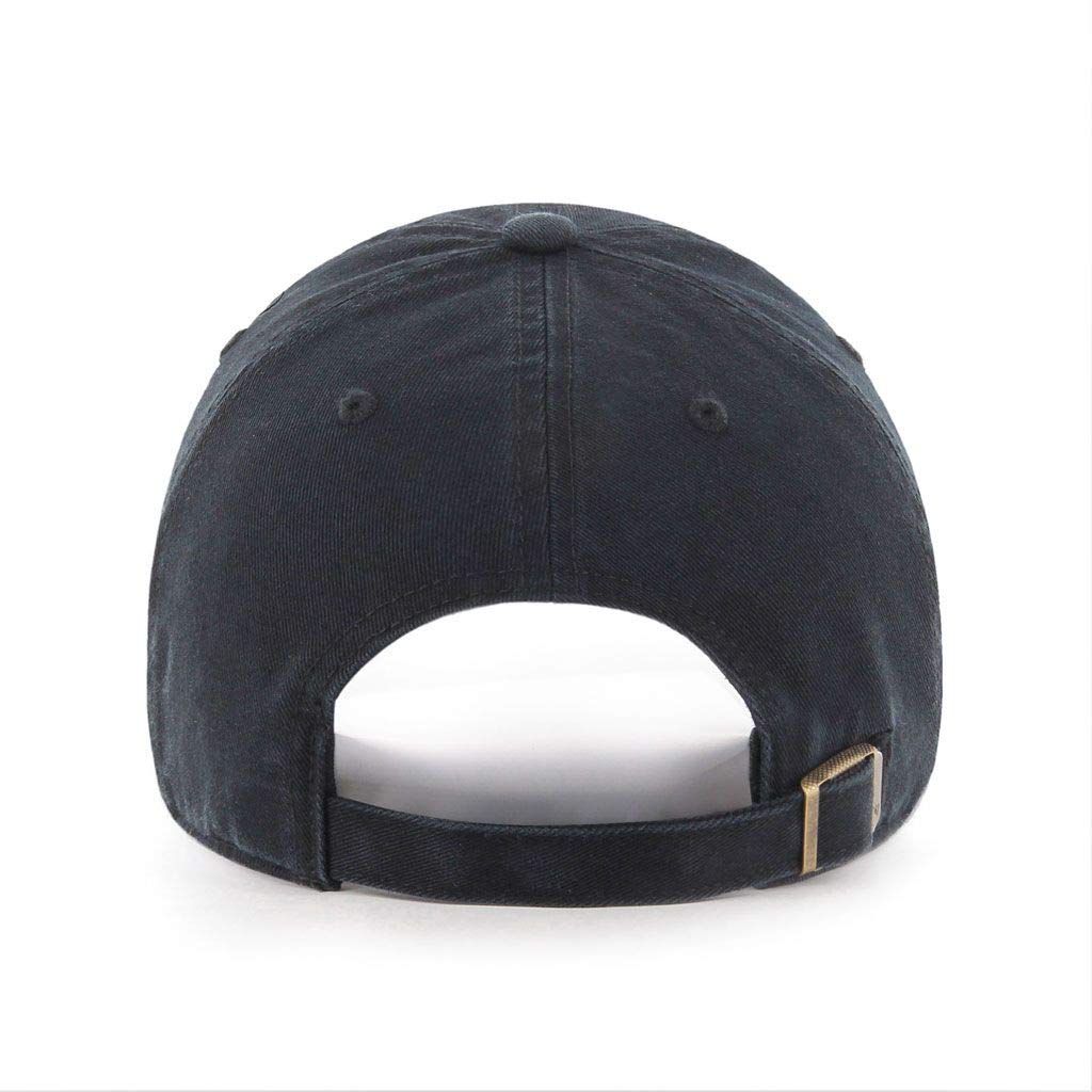 47 Boston Bruins Men's Black on Black Clean Up Adjustable Hat - One Size