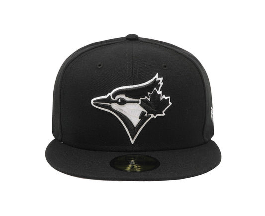 New Era x MLB Men's Toronto Blue Jays Basic 59Fifty Fitted Hat Black/White