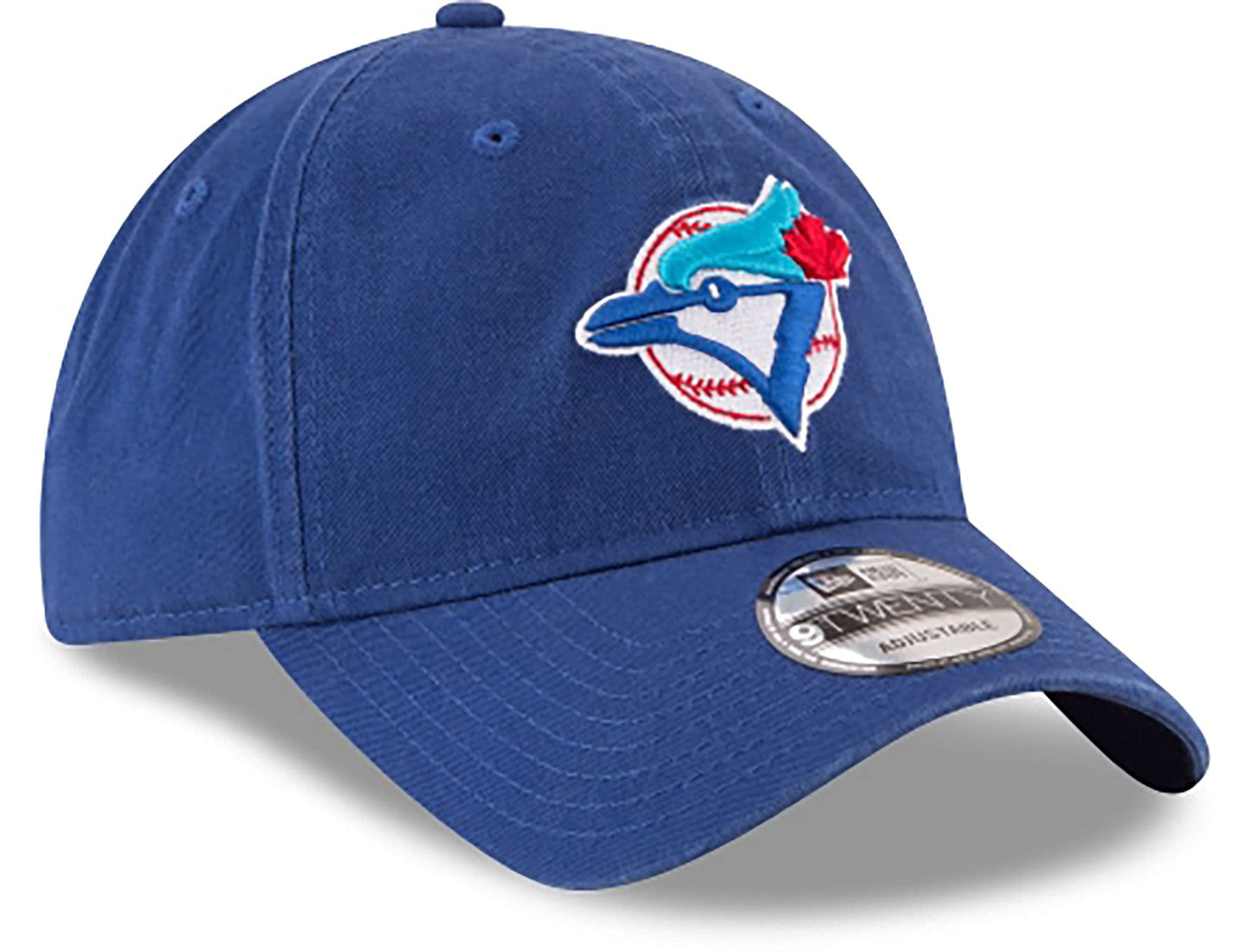New Era MLB Toronto Blue Jays 9TWENTY Core Classic Cooperstown 1989 Adjustable Hat - Blue