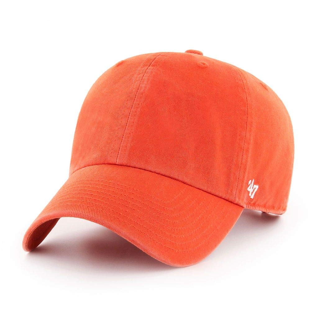 '47 Brand Clean Up Blank Dad Hat - Orange