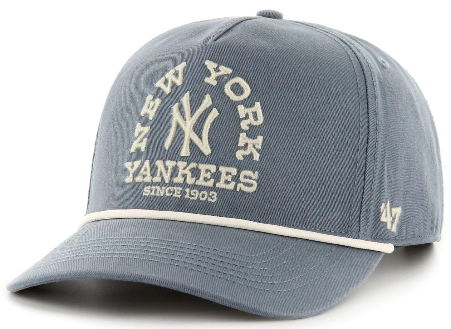 47 Hitch MLB New York Canyon Ranchero Snapback Hat - Blue