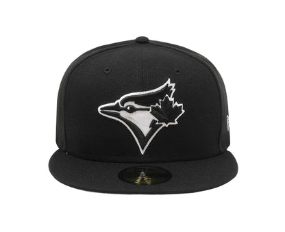 New Era x MLB Men's Toronto Blue Jays Basic 59Fifty Fitted Hat Black/White