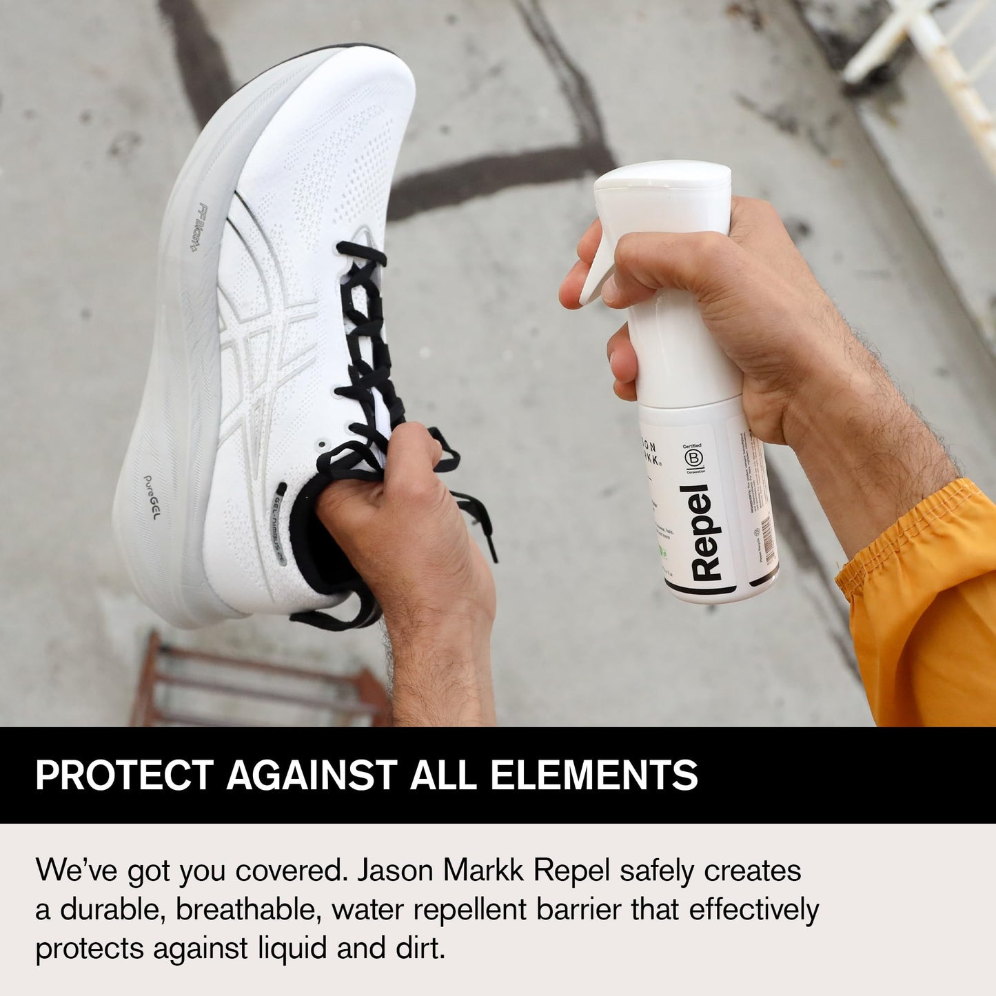 Jason Markk Shoe Protector Spray, Rain & Stain Waterproof Shoe Spray Protection for Suede, Nubuck, Leather and Canvas