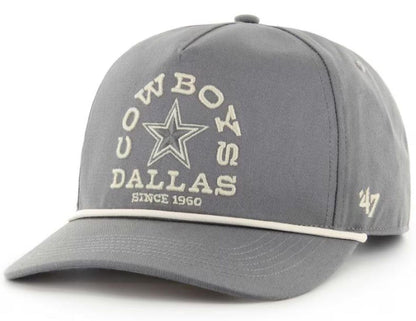 47 Hitch NFL Dallas Canyon Ranchero Adjustable Snapback Hat - Grey